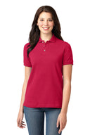 Women's Heavyweight Cotton Pique Polo