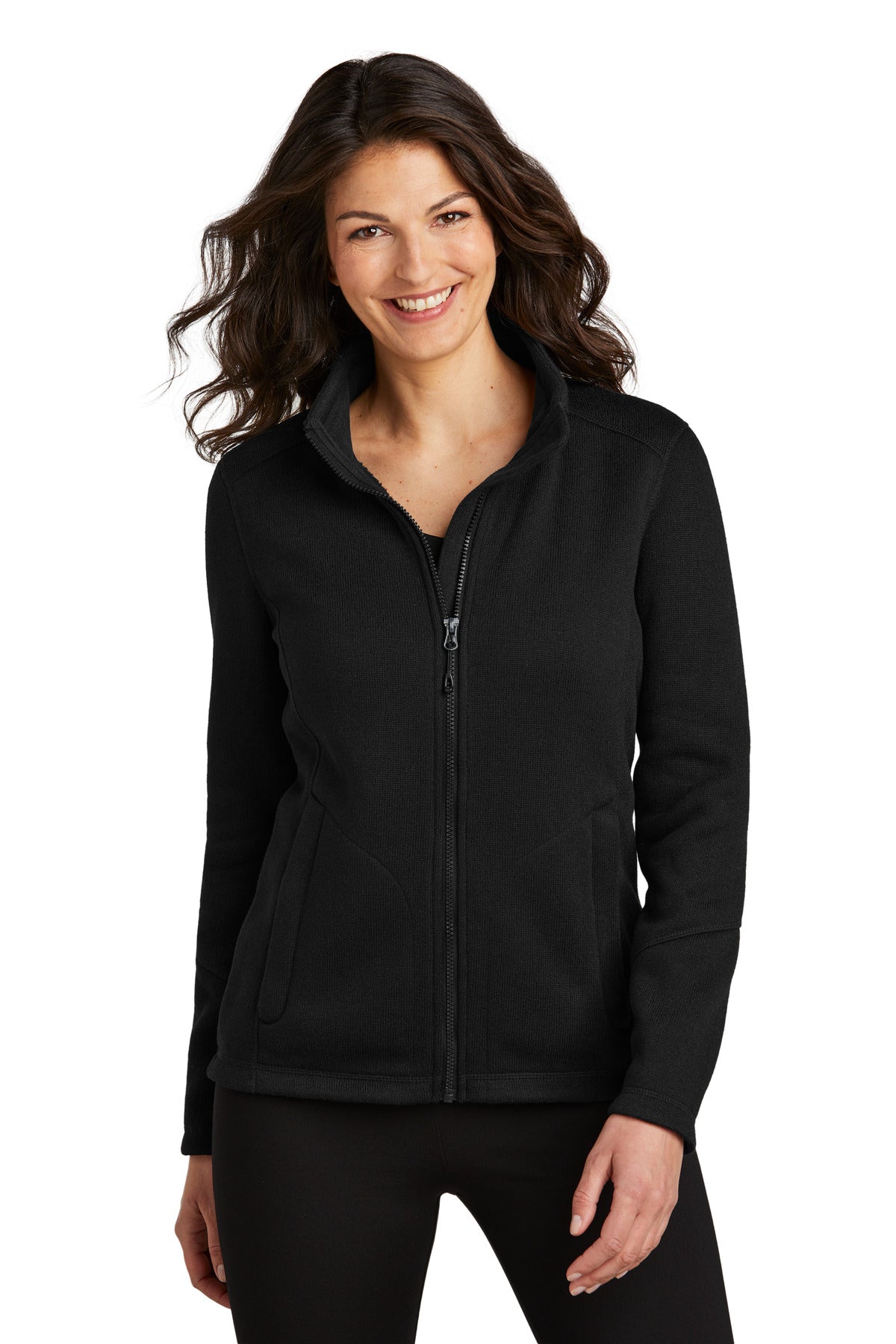 Port Authority® Women's Arc Sweater Fleece Jacket