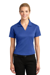 Sport-Tek® Women's Dri-Mesh® V-Neck Polo