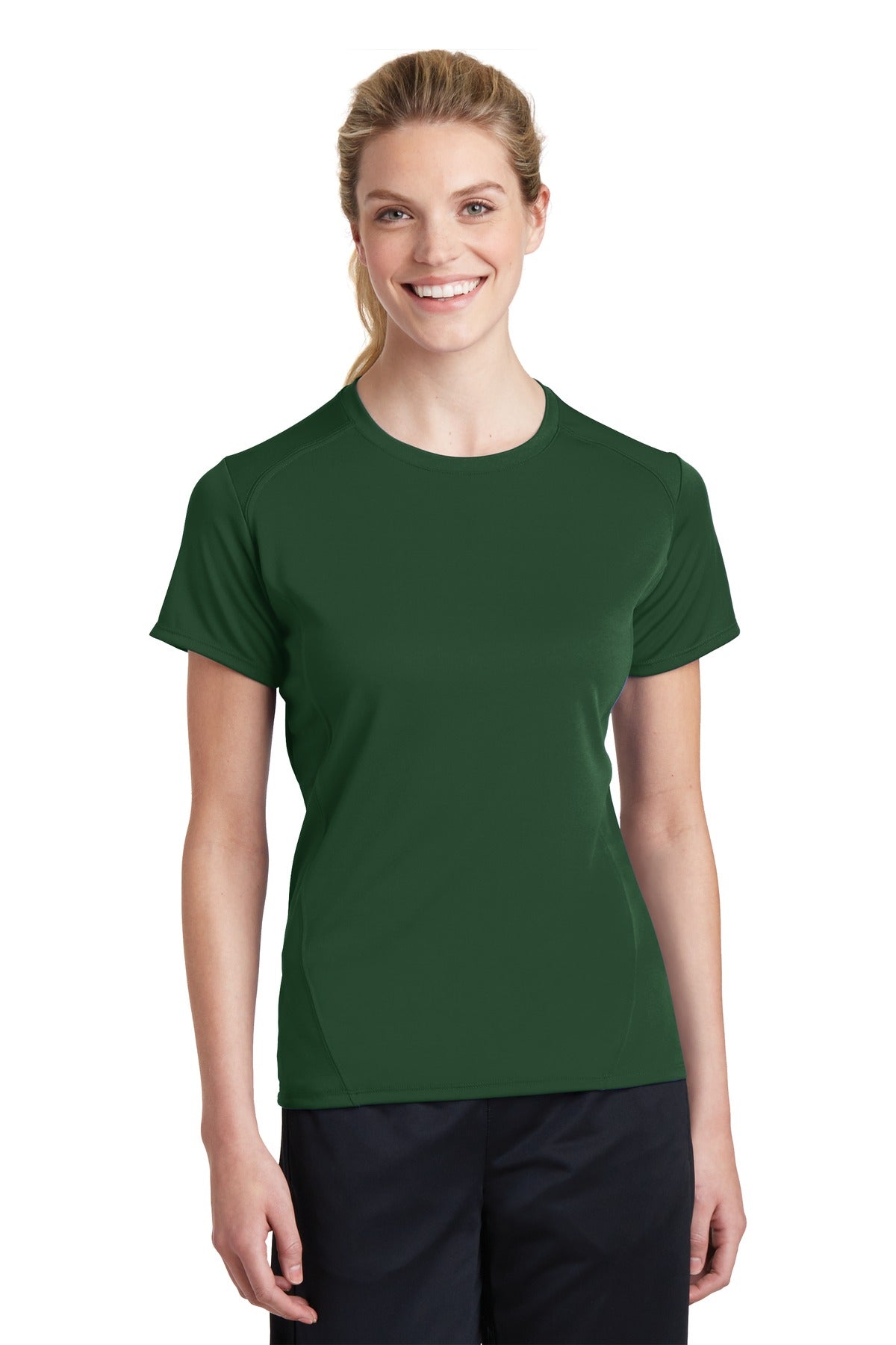 DISCONTINUED Sport-Tek® Ladies Dry Zone® Raglan Accent T-Shirt