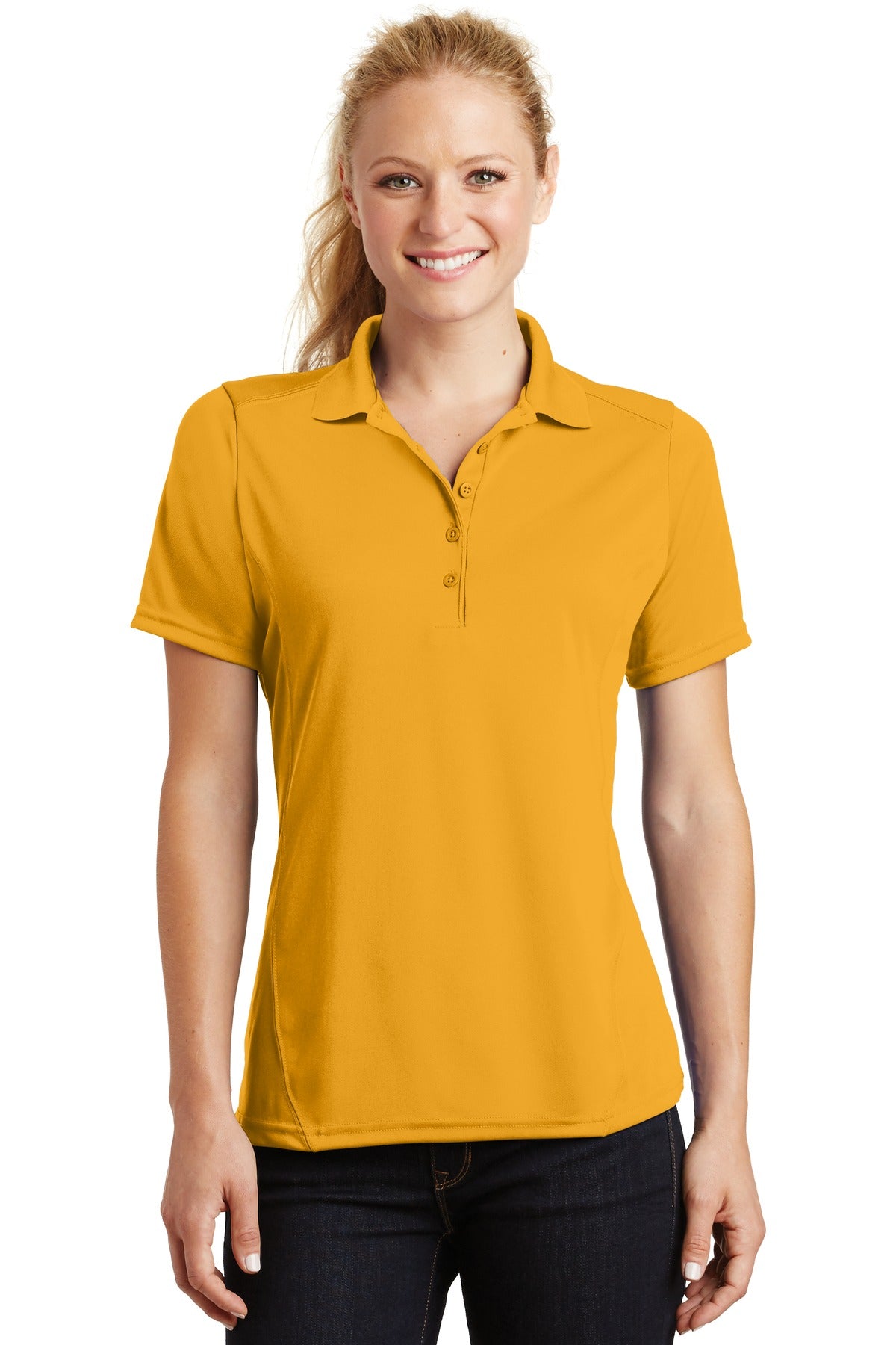 Sport-Tek® Women's Dry Zone® Raglan Accent Polo