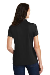 DISCONTINUED Port Authority® Ladies Poly-Charcoal Blend Pique Polo