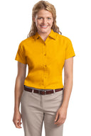 Camisa de manga corta fácil de cuidar para mujer Port Authority®  
