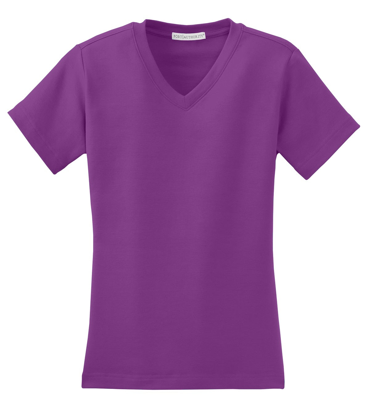 DISCONTINUED Port Authority® Ladies Modern Stretch Cotton V-Neck Shirt