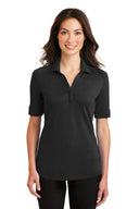 Port Authority® Ladies Silk Touch Interlock Performance Polo