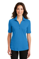 Port Authority® Ladies Silk Touch Interlock Performance Polo