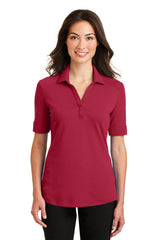 Port Authority® Ladies Silk Touch™ Interlock Performance Polo