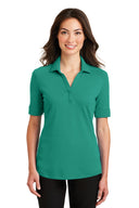 Port Authority® Ladies Silk Touch Interlock Performance Polo