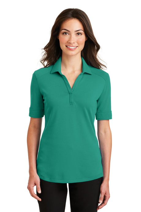 Port Authority® Ladies Silk Touch™ Interlock Performance Polo