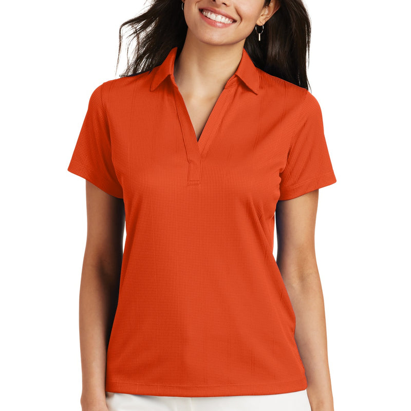 Women's Performance Fine Jacquard Polo