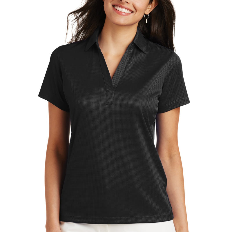 Women's Performance Fine Jacquard Polo