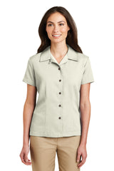 DISCONTINUED Port Authority® Ladies Easy Care Camp Shirt