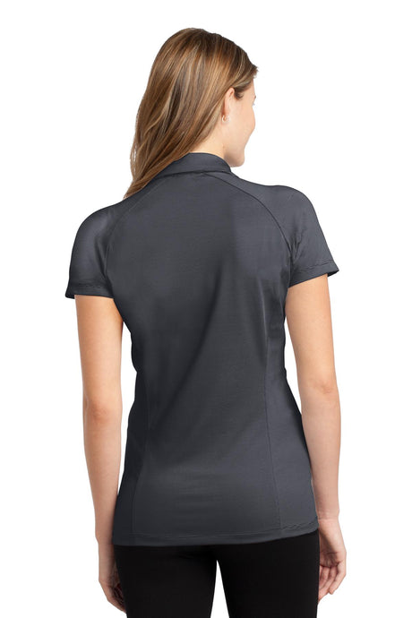 DISCONTINUED Port Authority® Ladies Fine Stripe Performance Polo