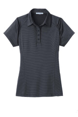 DISCONTINUED Port Authority® Ladies Fine Stripe Performance Polo