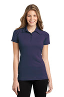Port Authority® Ladies Fine Stripe Performance Polo