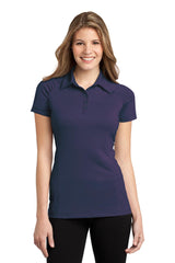 DISCONTINUED Port Authority® Ladies Fine Stripe Performance Polo