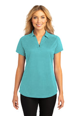 Port Authority® Women's Digi Heather Performance Polo