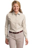 Port Authority® Ladies Long Sleeve Easy Care  Soil Resistant Shirt