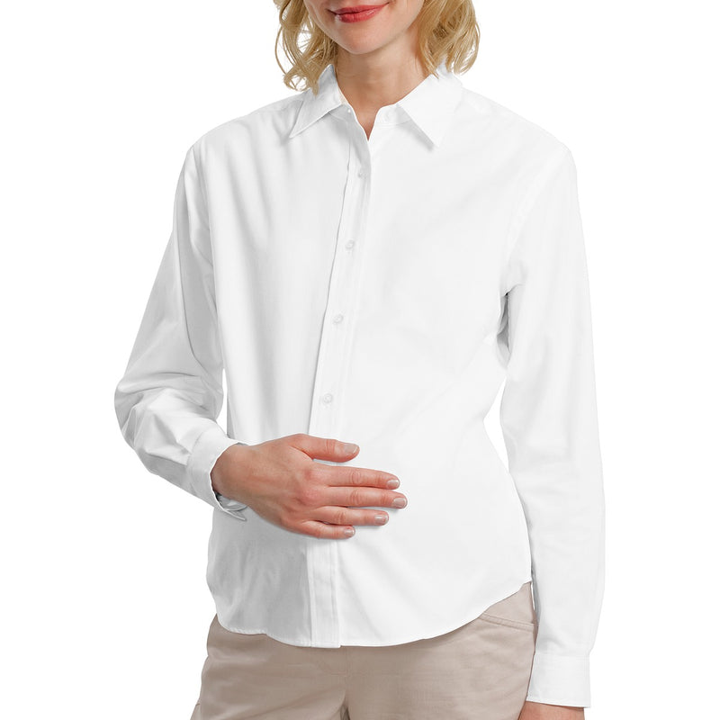 Port Authority® Maternity Long Sleeve Easy Care Shirt
