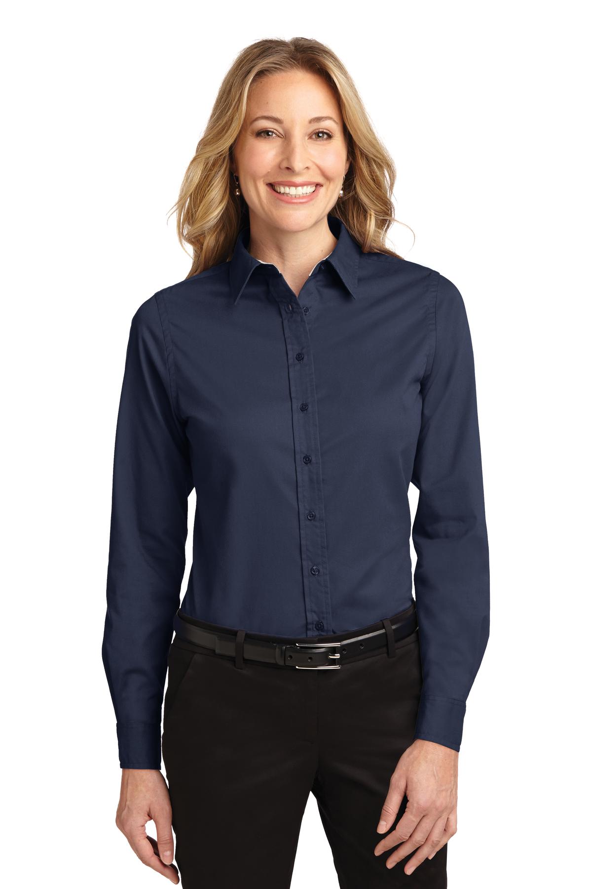 Port Authority® Women's Long Sleeve Easy Care Shirt