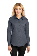 Camisa de manga larga fácil de cuidar para mujer Port Authority®  