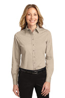 Camisa de manga larga fácil de cuidar para mujer Port Authority®  