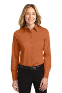 Camisa de manga larga fácil de cuidar para mujer Port Authority®  