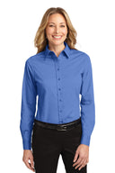 Camisa de manga larga fácil de cuidar para mujer Port Authority®  