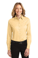 Camisa de manga larga fácil de cuidar para mujer Port Authority®  