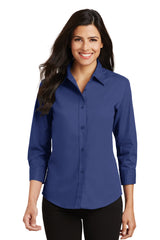 Port Authority® Women's 3/4-Sleeve Easy Care Shirt