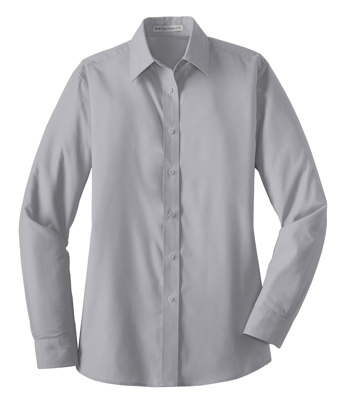 DISCONTINUED Port Authority® Ladies Long Sleeve Value Poplin Shirt