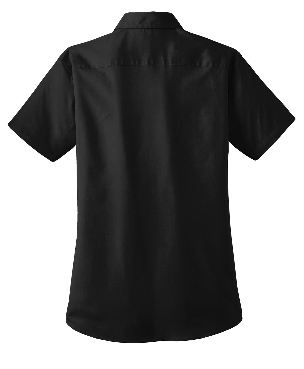 DISCONTINUED Port Authority® Ladies Short Sleeve Value Poplin Shirt