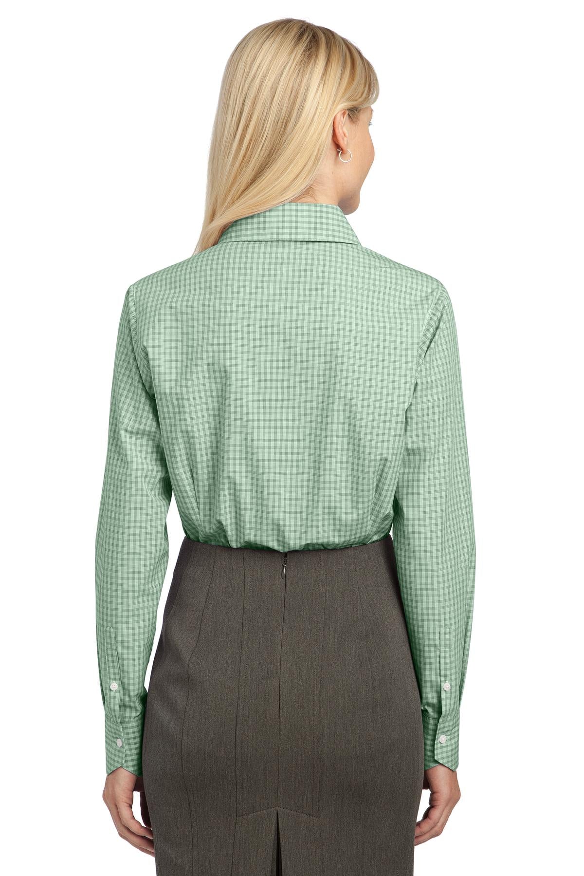 DISCONTINUED Port Authority® Ladies Plaid Pattern Easy Care Shirt