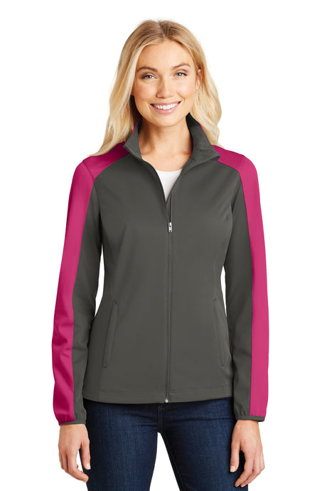 Port Authority® Women's Active Colorblock Soft Shell Jacket