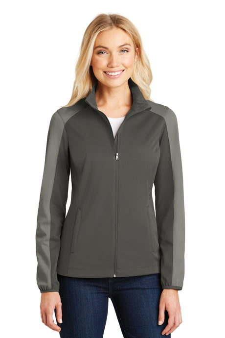 Port Authority® Women's Active Colorblock Soft Shell Jacket