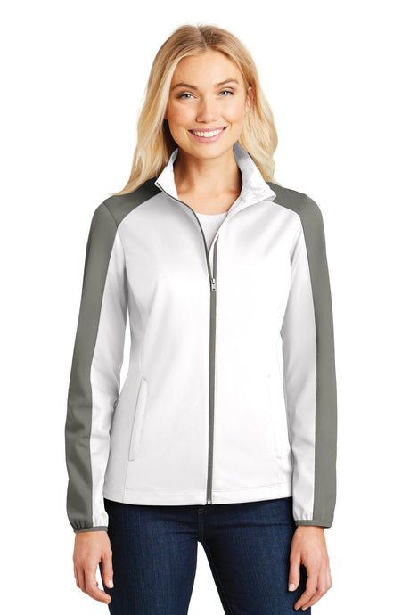 Port Authority® Women's Active Colorblock Soft Shell Jacket