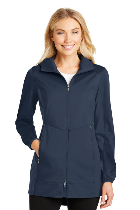 Port Authority® Women's Active Hooded Soft Shell Jacket