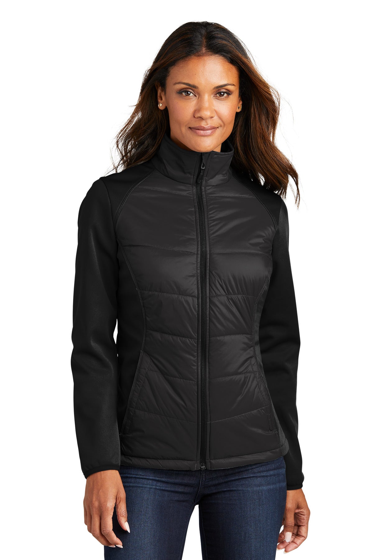 Port Authority® Women's Hybrid Soft Shell Jacket