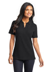 DISCONTINUED Port Authority® Ladies EZCotton™ Pique Polo