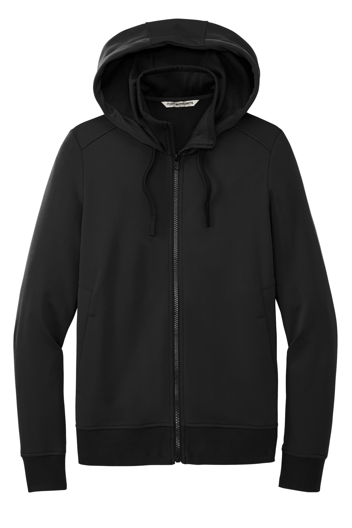 Port Authority® Women's Smooth Fleece Hooded Jacket