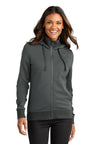 Port Authority® Women's Smooth Fleece Hooded Jacket