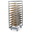 Lakeside 182 S/S Roll-In Cooler Pan & Tray Rack - 11 Trays 18 x 26