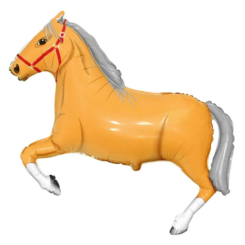 Horse Brown Foil Balloon 42 Inch