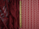 Ditsy Flower Stripe Nylon Spandex Lace Fabric 51/52" Wide – 120 GSM
