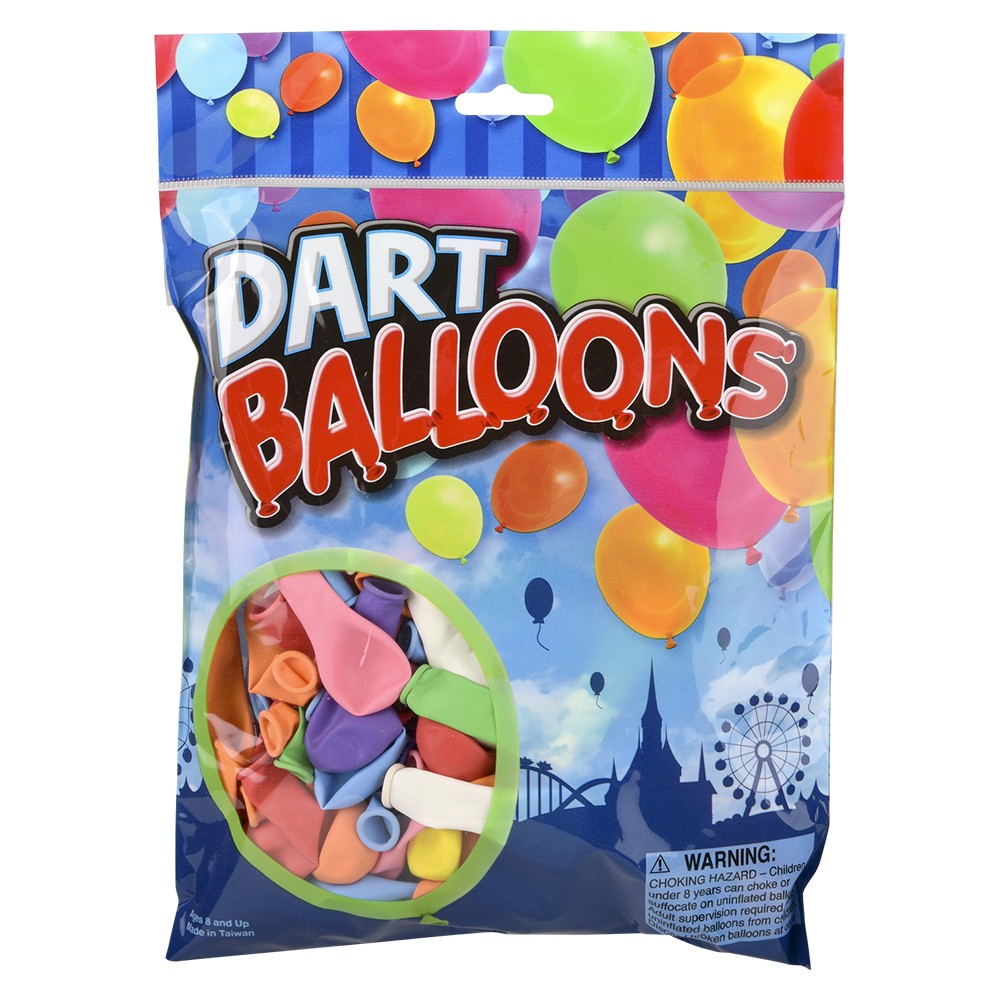 Dart Balloons Bulk 100pcs (1 UNT)
