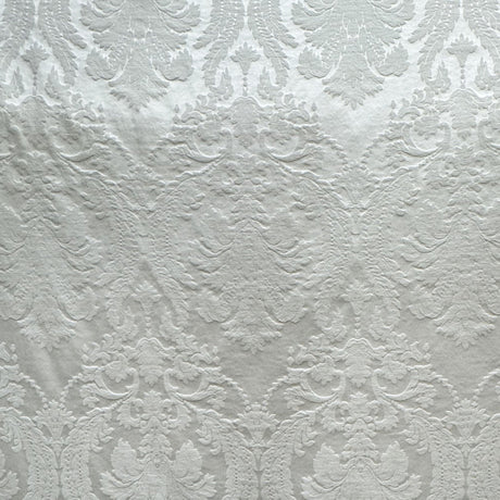 Lafayette Cotton Polyester Fabric - Embossed Damask Pattern, Natural Washed, 64" Width (1 Yard)