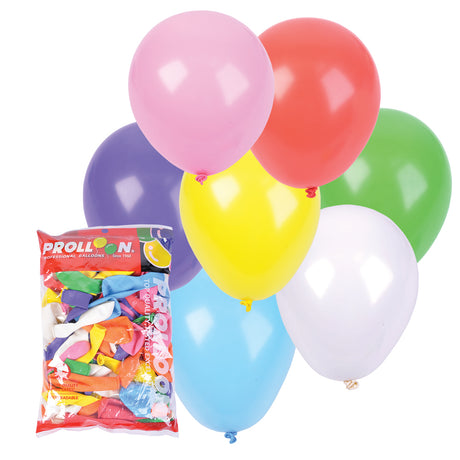 Latex Standard Color Balloons (1 Gross)