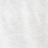 Lana Fabric Polyester Fabric - Embroidered Floral Sheer, 110" Width (1 Yard)