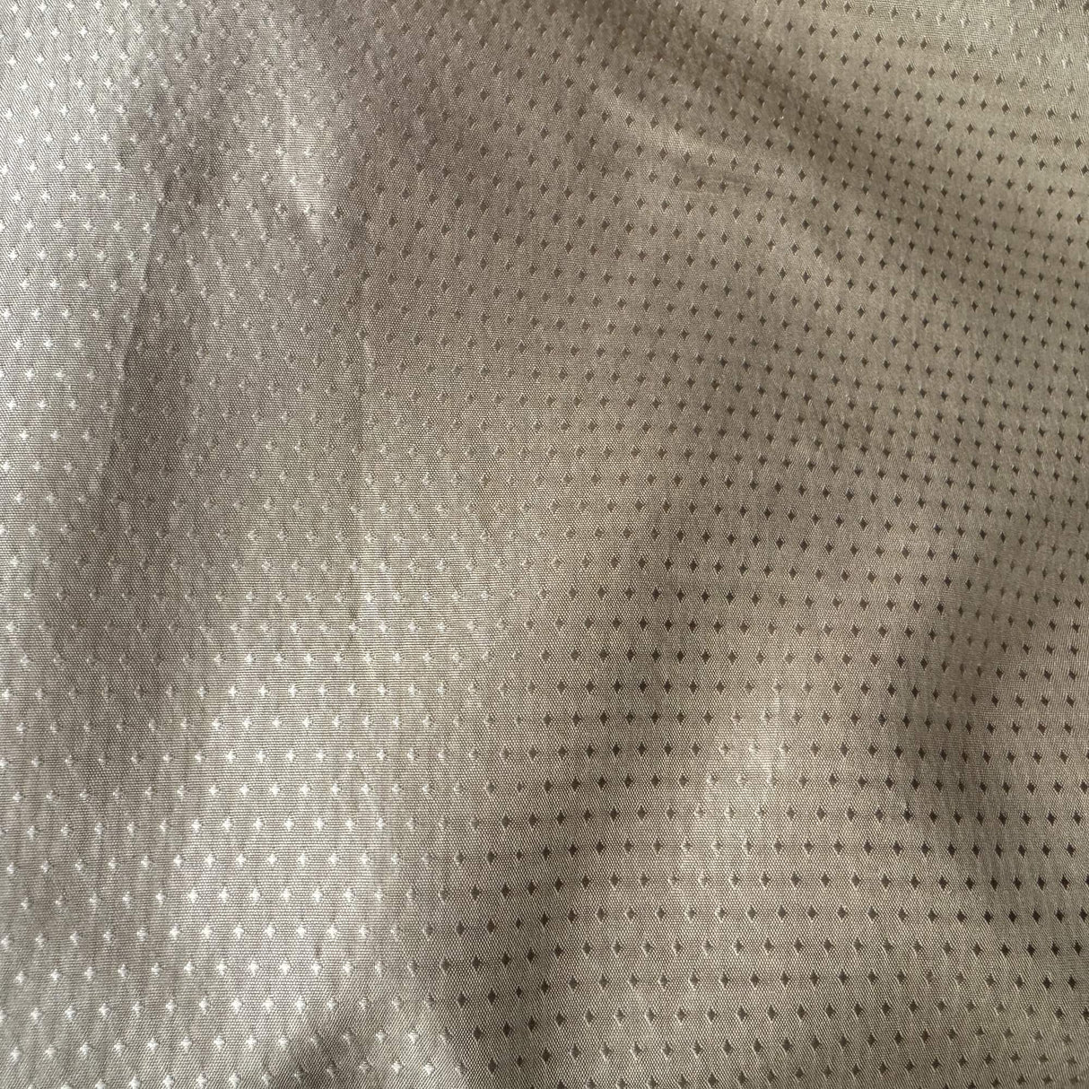 Lanai Fabric Silk Fabric - Metallic Diamond Dot, 54" Width (1 Yard)