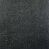 Lancaster Linen Fabric - Solid Black, 57" Width (1 Yard)